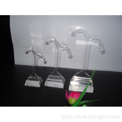 Luxury design acrylic jewelry display stands,New arrival popular bottle acrylic display